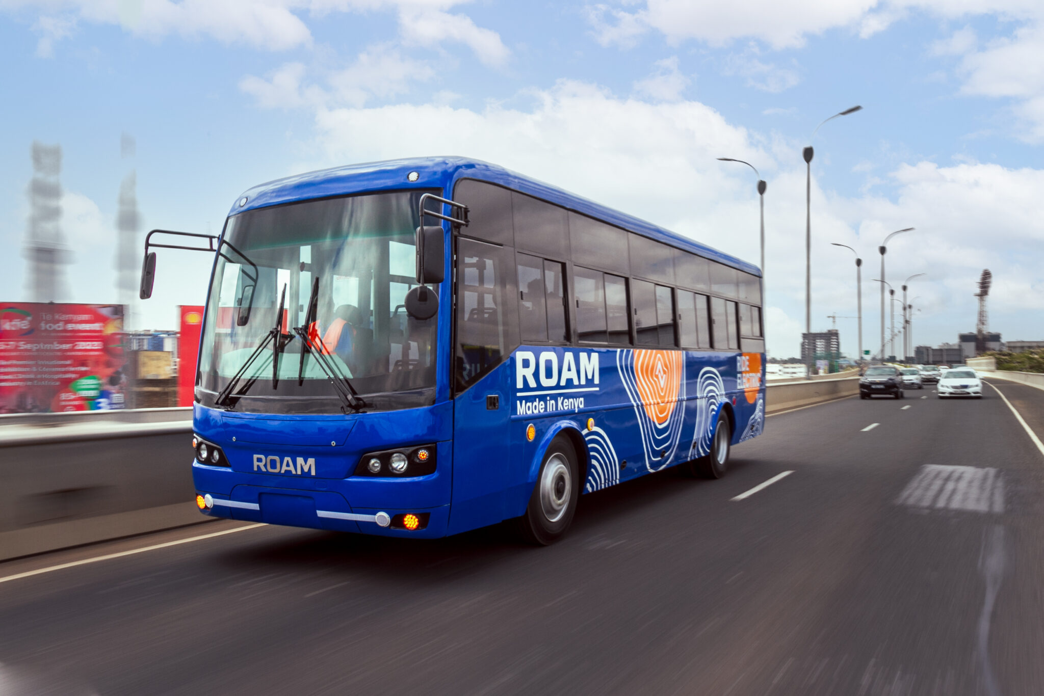 The Roam Move Electric Bus Now Introduced To Kenya